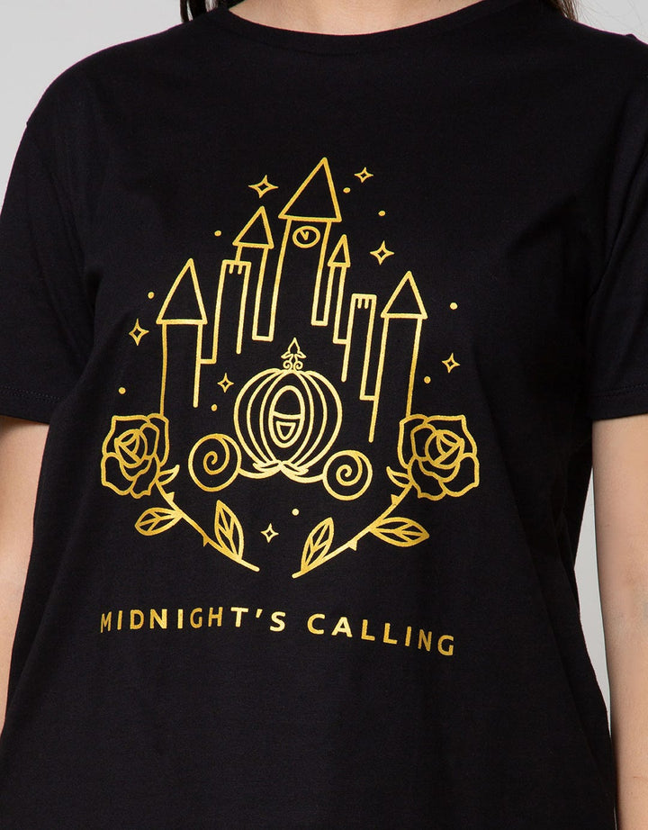 Disney Short Sleeve T-Shirt Castle Midnights Calling
