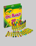 Bandai Crayola Oil Patels contains 28 Children's Crayons