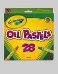 Bandai Crayola Oil Patels contains 28 Children's Crayons
