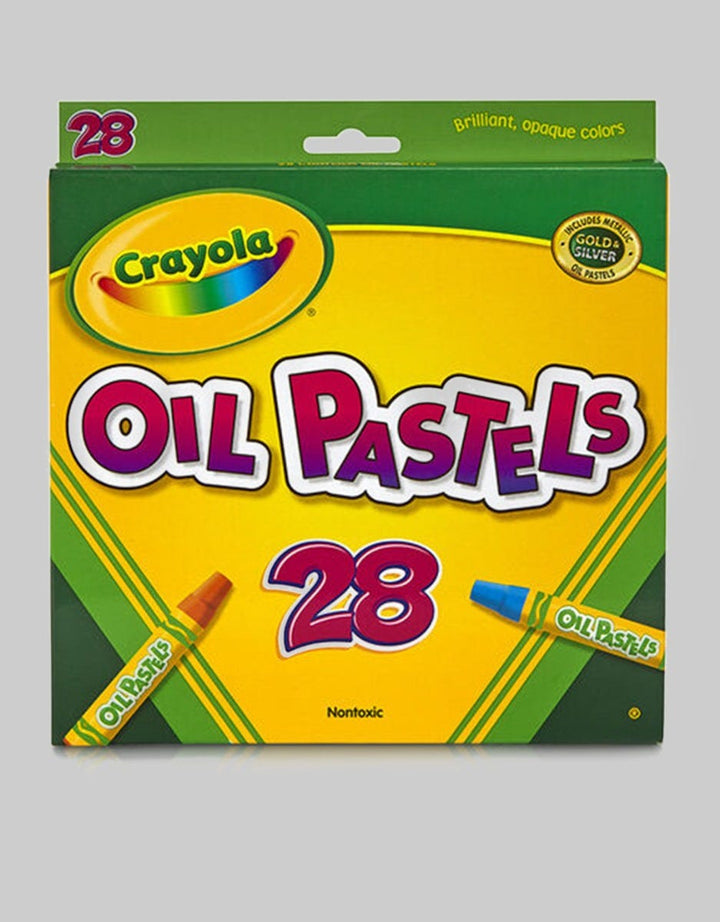 Bandai Crayola Oil Patels contains 28 Children's Crayons