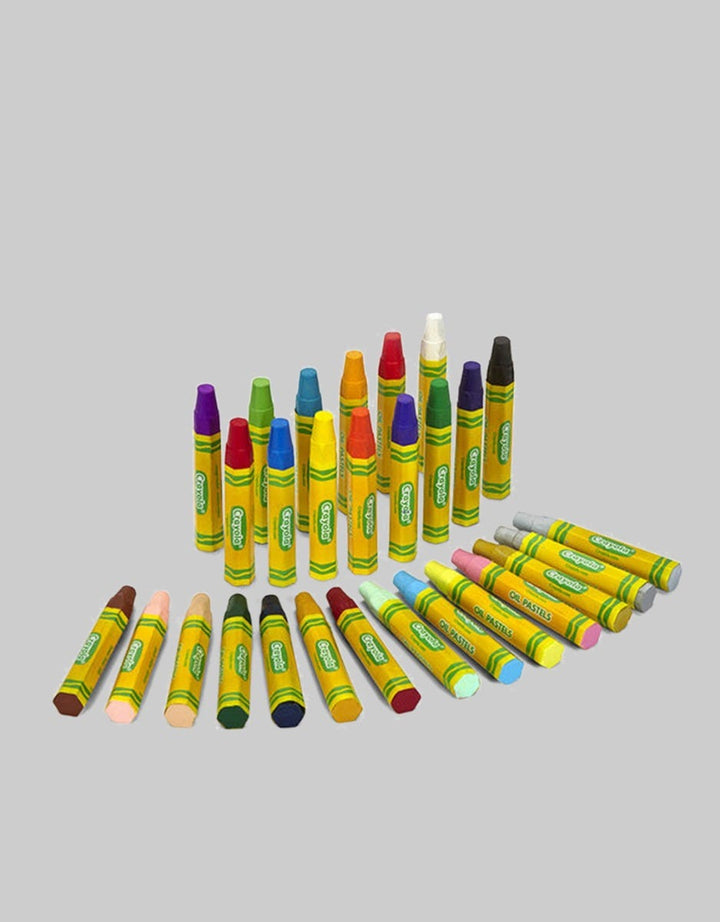 Bandai Crayola Oil Patels contains 28 Children's Crayons