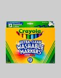Bandai Crayola Ultra Clean Washable Markers - 12 Colors