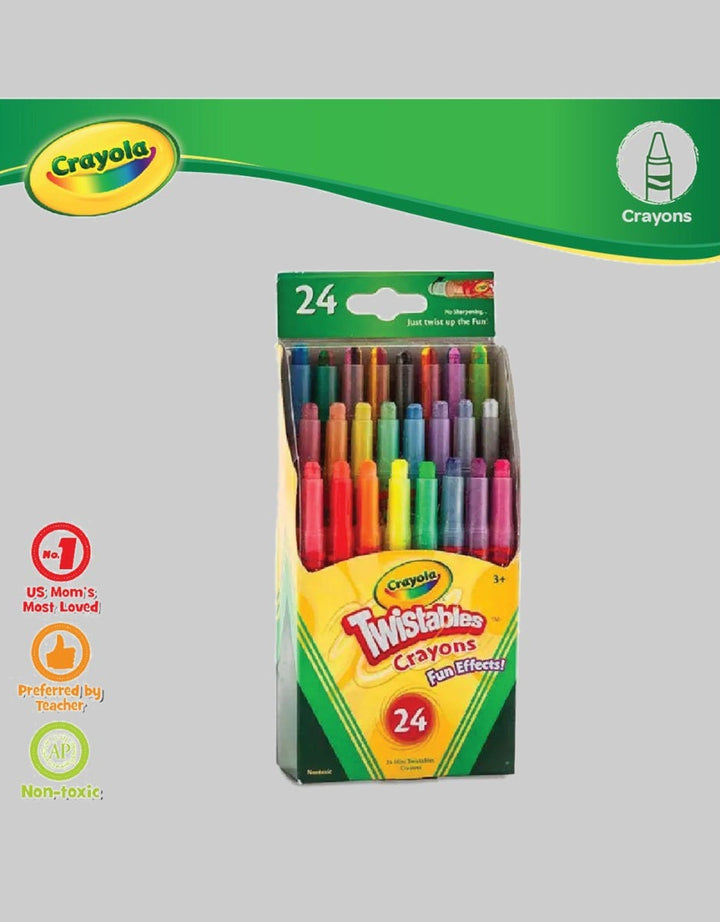Bandai Crayola Twistable 24 Crayon