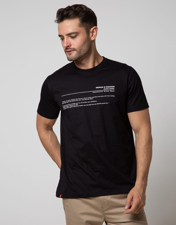 d&f Short Sleeve T-Shirt Text