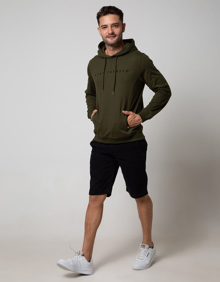 d&f Sweatshirt Long Sleeve Stay Focused