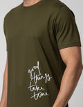 d&f Short Sleeve T-Shirt Good Thing Take Time