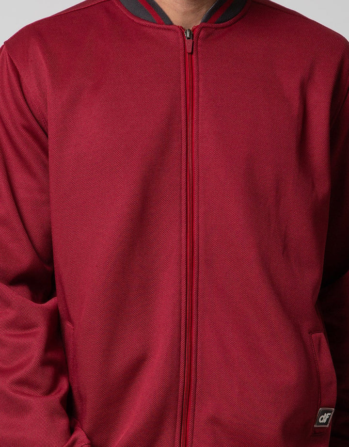 d&f Jacket Bomber with Jaquard Collar