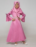 Nywan Apparel Baju Gamis Pesta Anak Flare Sleeve