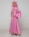 Nywan Apparel Baju Gamis Pesta Anak Flare Sleeve