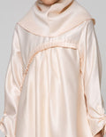 Nywan Apparel Baju Gamis Pesta Anak Drawstring Sleeve