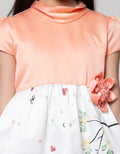 Nywan Apparel Dress Satin  Anak Bicycle And Cake