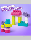 Mega Bloks Big Building Bag (80 Pcs) - Pink