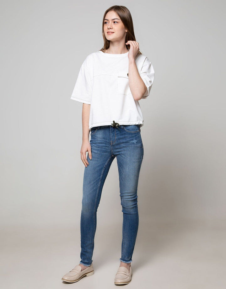 SS T-SHIRT TOP KNIT