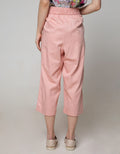 Details Long Pants Cullote With Belt