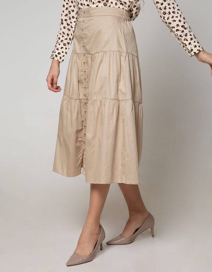 Details Maxi Skirt Layer