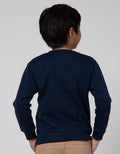 Little M Dino Embroidery Sweater