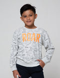 Little M Sweater Fullprint Dino Roar