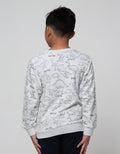 Little M Sweater Fullprint Dino Roar