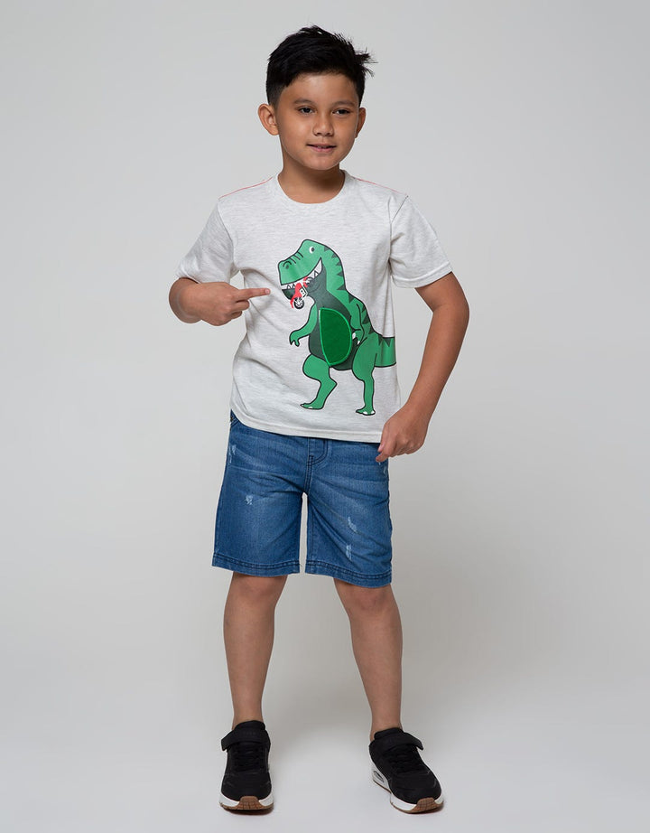 SS TSHIRT FLIP DINO