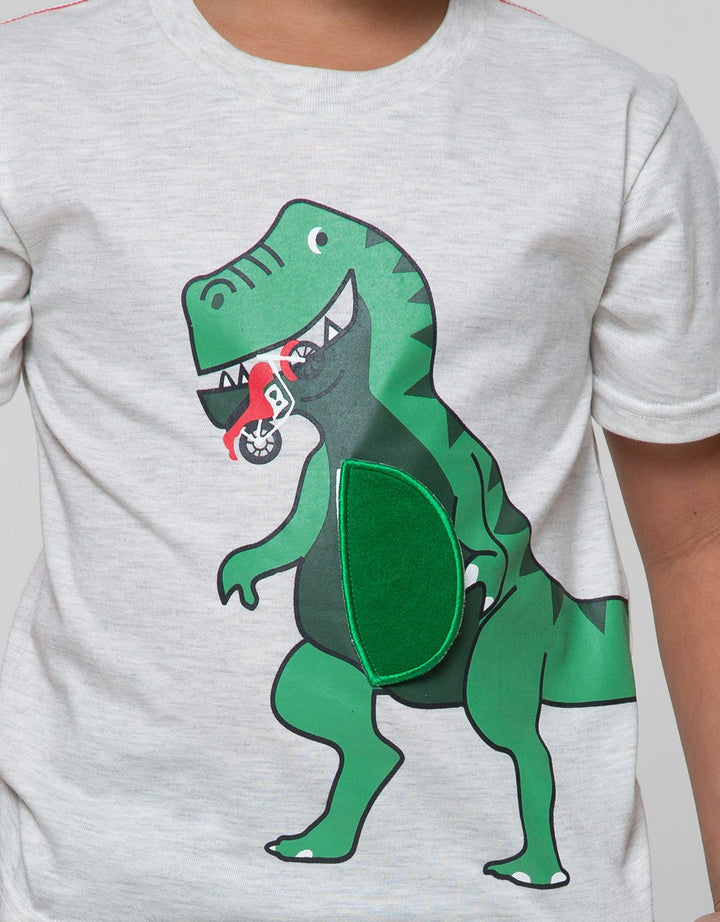 SS TSHIRT FLIP DINO