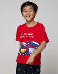 Little M Short Sleeve T-Shirt Flip Where Is Dino Car