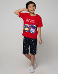 Little M Short Sleeve T-Shirt Flip Where Is Dino Car