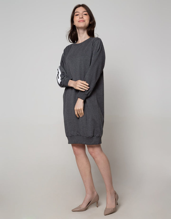 American Jeans Long Sleeve Midi Dress Rebelliuos Youth