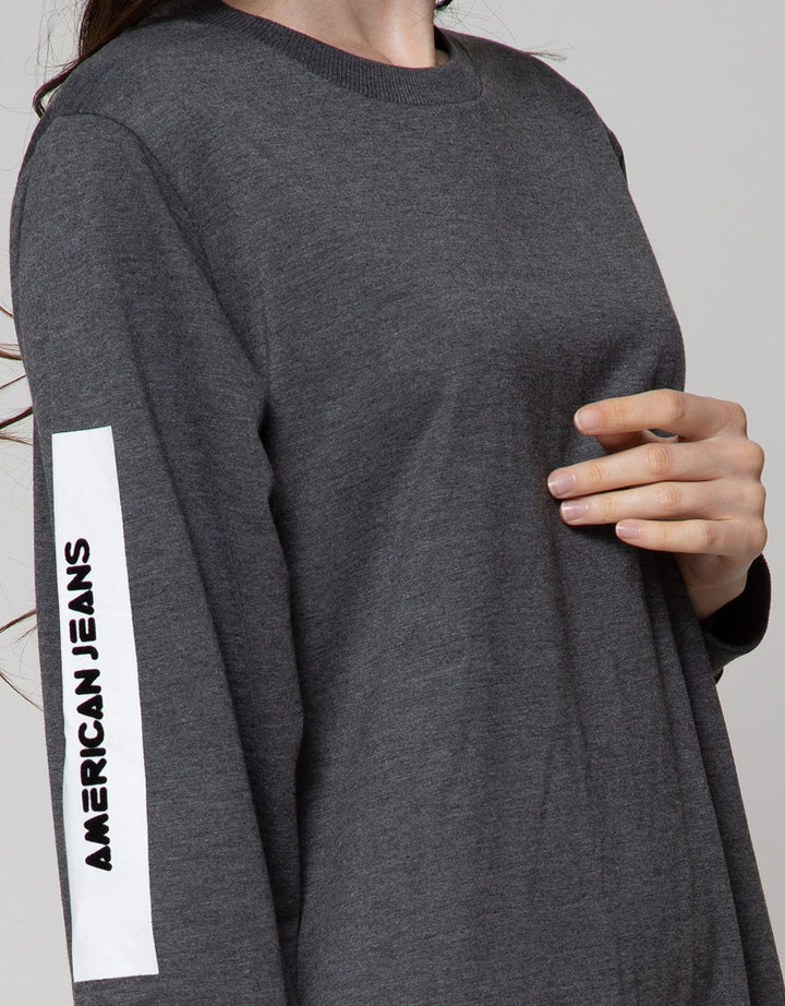 American Jeans Long Sleeve Midi Dress Rebelliuos Youth