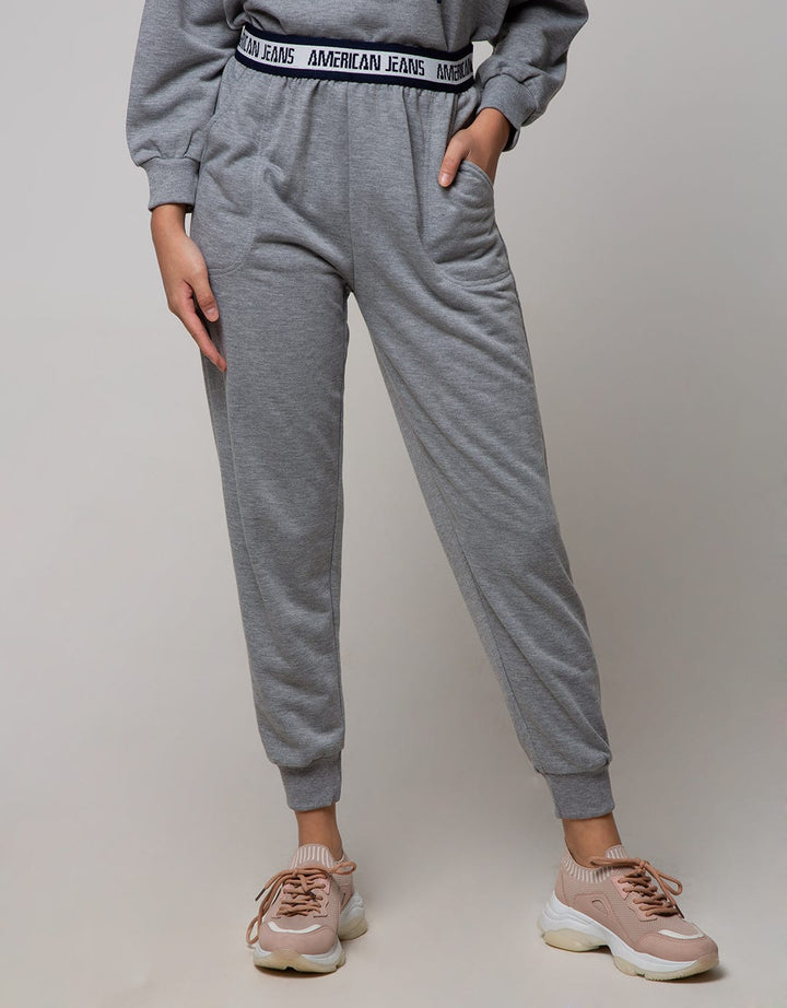 American Jeans Jogger Pants Retro Rib Rebellious Youth