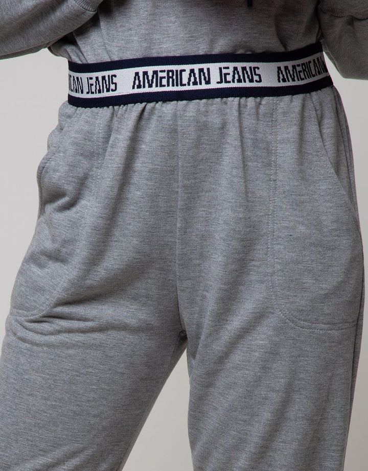 American Jeans Jogger Pants Retro Rib Rebellious Youth