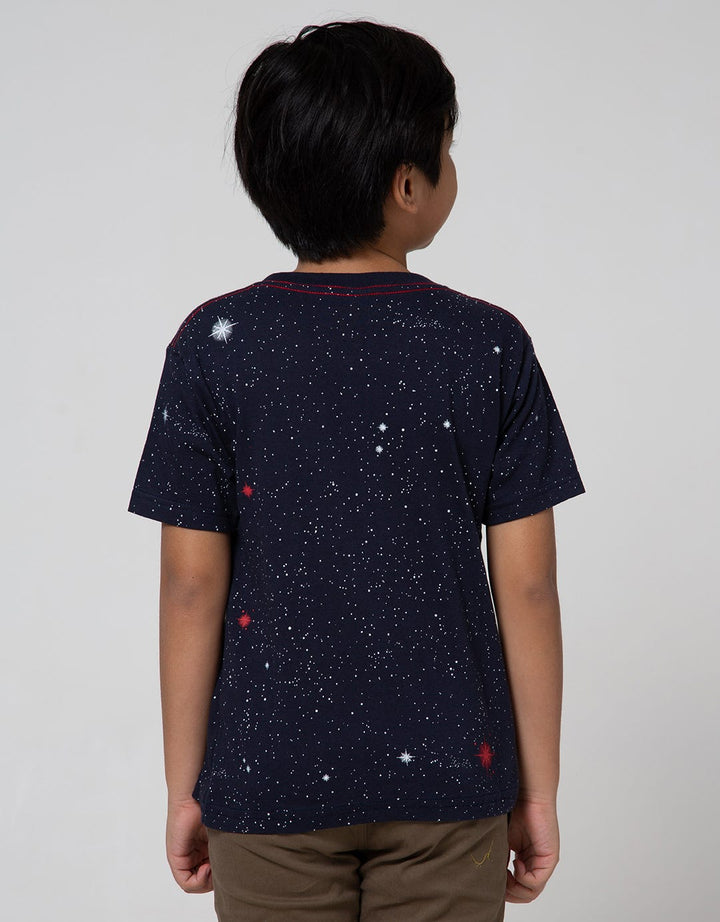 Little M Short Sleeve T-Shirt Splash Ready To Explore