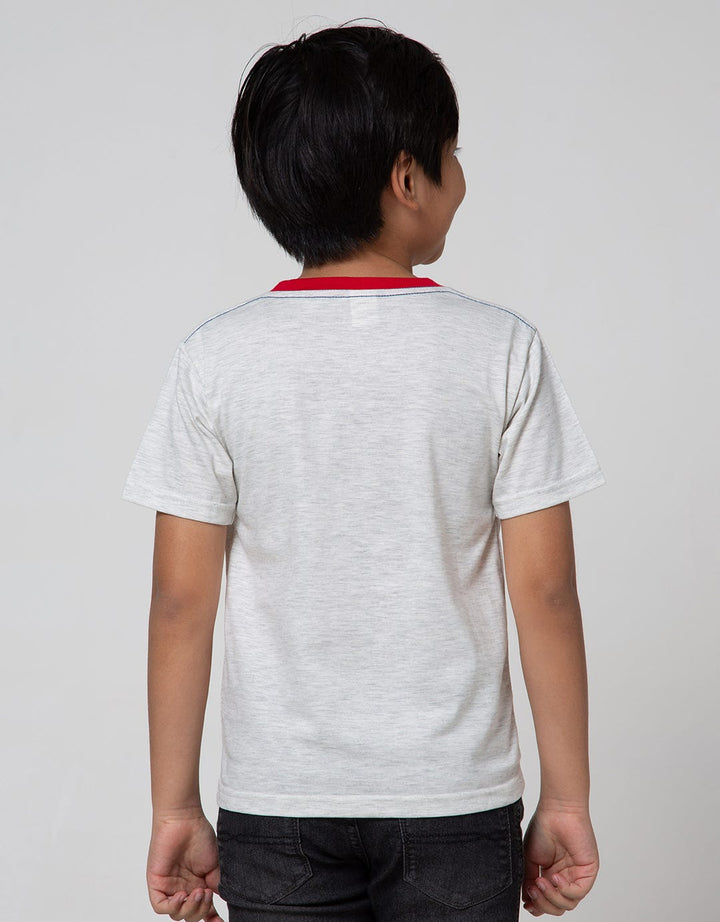 Little M Short Sleeve T-Shirt Flip Fire Truck