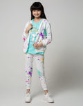 Nevada Jacket Hoodie Print Splash All Over