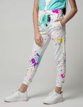 Jogger Knit Print Splash
