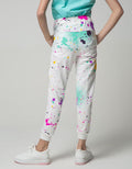Jogger Knit Print Splash