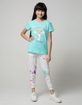 Jogger Knit Print Splash