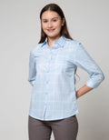 Nevada Long Sleeve Shirt Top Cotton Checkk Print