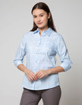 Nevada Long Sleeve Shirt Top Cotton Checkk Print