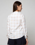 Nevada Long Sleeve Shirt Woven Cotton Print Check
