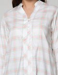Nevada Long Sleeve Shirt Woven Cotton Print Check