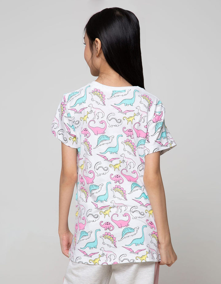 Aero Short Sleeve T-Shirt Full Print Dino