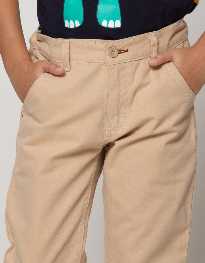Twist Long Pants Cotton
