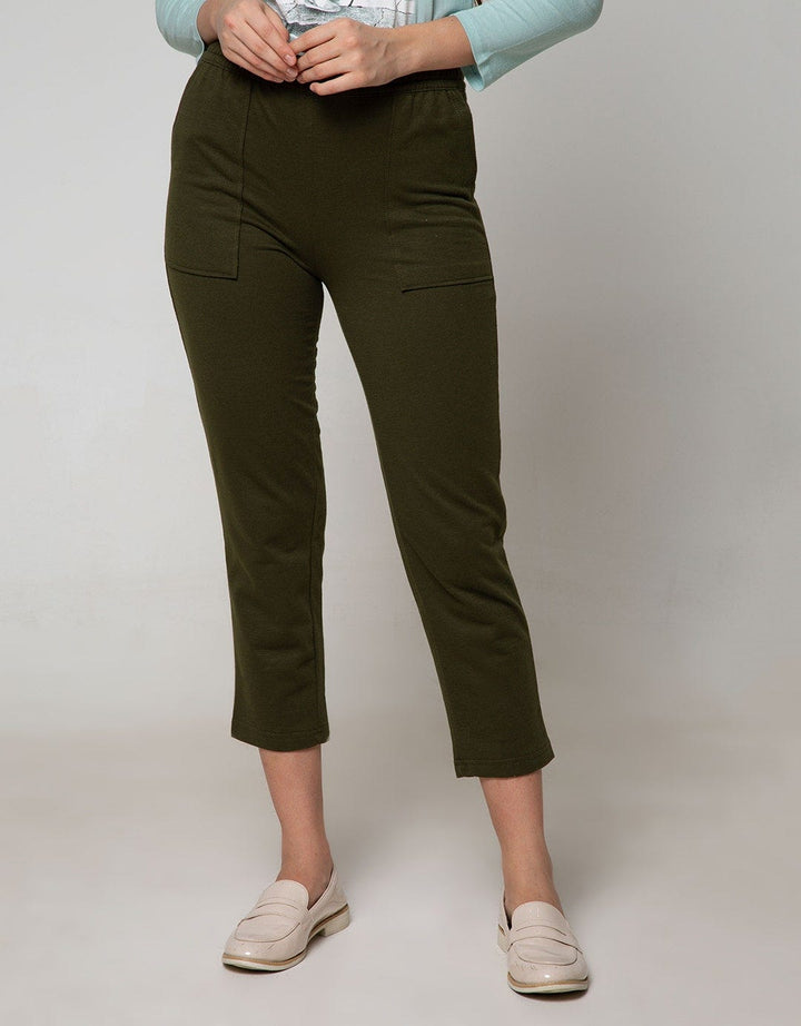 Connexion Long Pants Knit Jogger With Pocket Patch