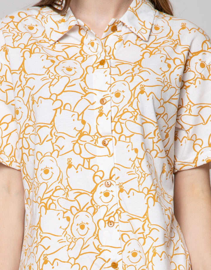 Disney Winnie The Pooh Short Sleeve Pyjama