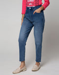 Nevada Denim Long Pants Fashion Mom Jeans