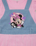 Disney Ss Midi Dress Minnie Tile