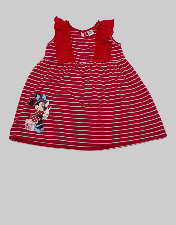 Disney Ss Midi Dress Minnie Stripe