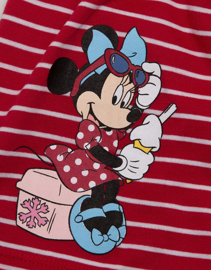 Disney Ss Midi Dress Minnie Stripe