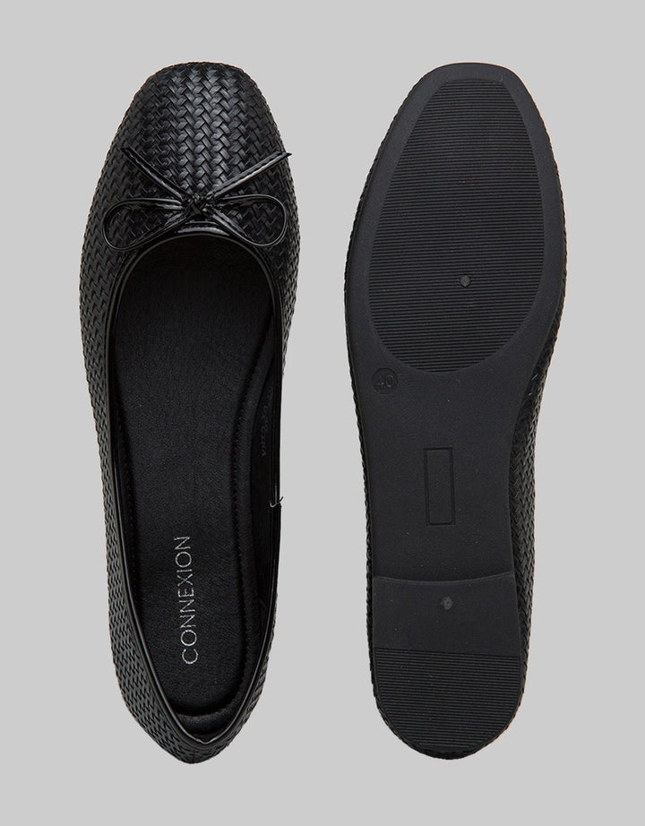 Connexion Ballerinas Flat Shoes Ribbon