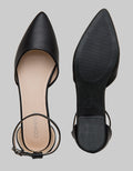 Connexion Ankle Strap Flat Shoes Woman